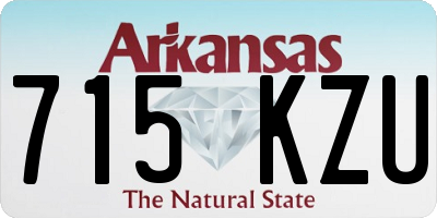 AR license plate 715KZU