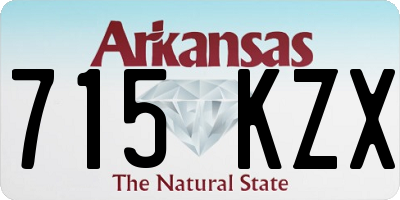 AR license plate 715KZX
