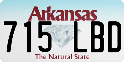 AR license plate 715LBD