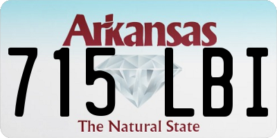 AR license plate 715LBI