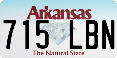 AR license plate 715LBN