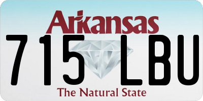 AR license plate 715LBU