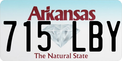 AR license plate 715LBY