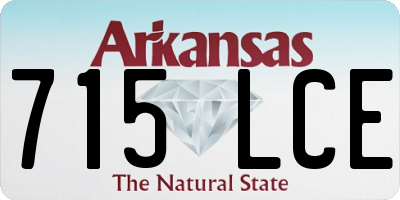 AR license plate 715LCE
