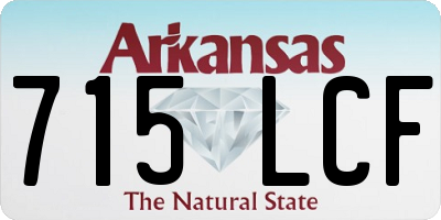 AR license plate 715LCF