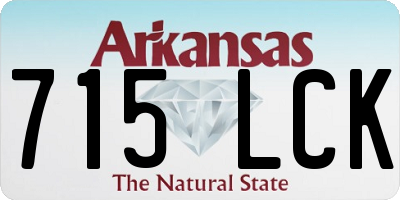 AR license plate 715LCK