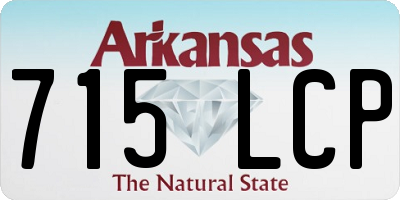 AR license plate 715LCP