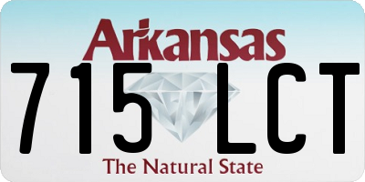 AR license plate 715LCT