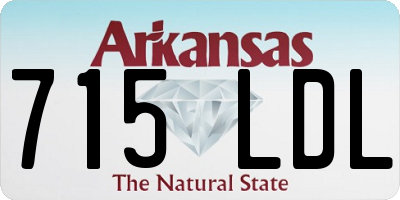 AR license plate 715LDL