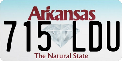 AR license plate 715LDU