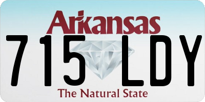 AR license plate 715LDY