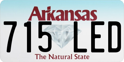 AR license plate 715LED