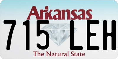 AR license plate 715LEH