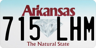 AR license plate 715LHM