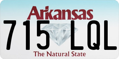 AR license plate 715LQL