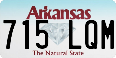 AR license plate 715LQM