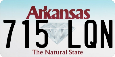 AR license plate 715LQN