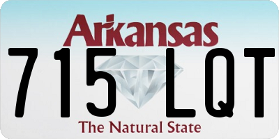 AR license plate 715LQT