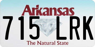 AR license plate 715LRK