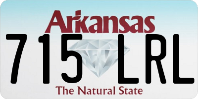 AR license plate 715LRL