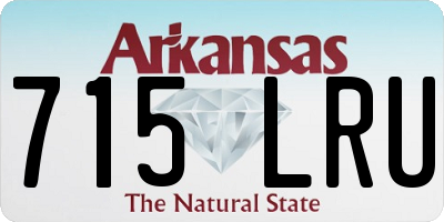 AR license plate 715LRU
