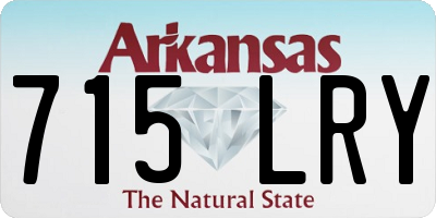 AR license plate 715LRY
