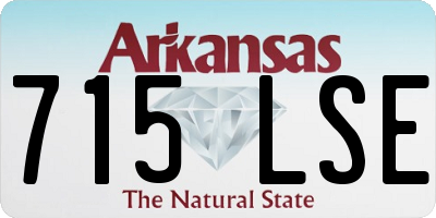 AR license plate 715LSE
