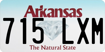 AR license plate 715LXM