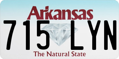 AR license plate 715LYN