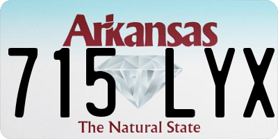 AR license plate 715LYX