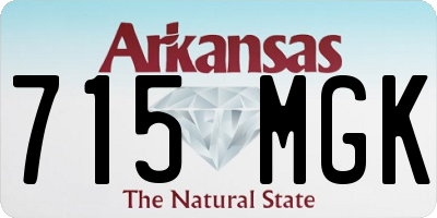 AR license plate 715MGK