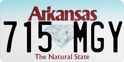 AR license plate 715MGY
