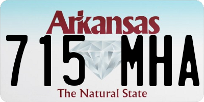 AR license plate 715MHA