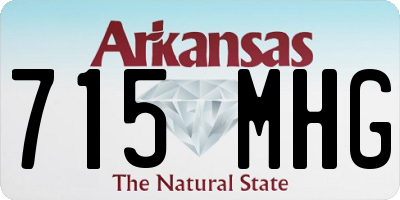 AR license plate 715MHG