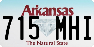 AR license plate 715MHI