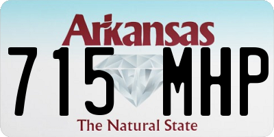 AR license plate 715MHP