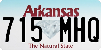 AR license plate 715MHQ