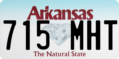 AR license plate 715MHT
