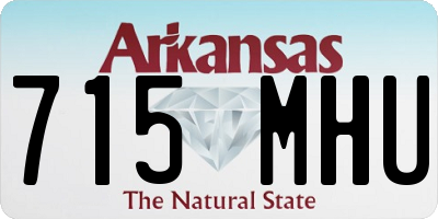 AR license plate 715MHU