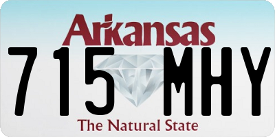 AR license plate 715MHY