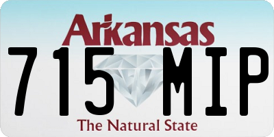 AR license plate 715MIP