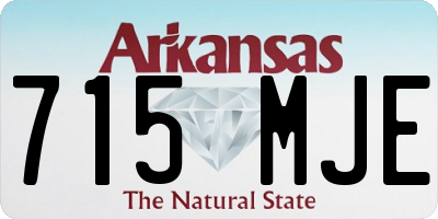AR license plate 715MJE