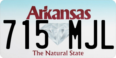 AR license plate 715MJL