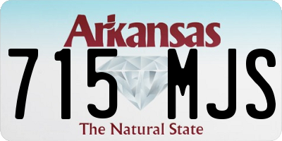 AR license plate 715MJS