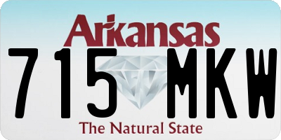 AR license plate 715MKW