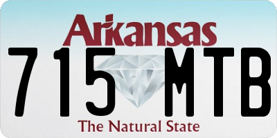 AR license plate 715MTB