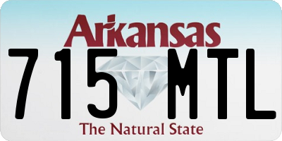 AR license plate 715MTL