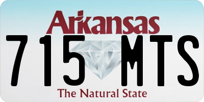 AR license plate 715MTS
