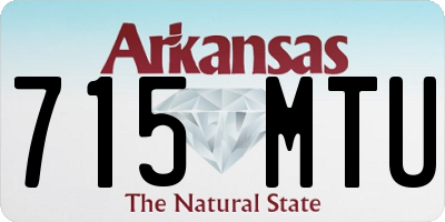 AR license plate 715MTU