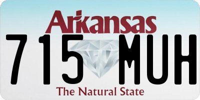 AR license plate 715MUH